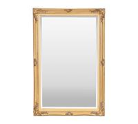 Select Mirrors Miroir mural vintage Rennes - Style shabby chic baroque antique français - Cadre en bois massif (50 x 70 cm, or antique)