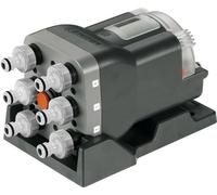 Sélecteur d'eau automatique GARDENA, 6 sorties indépendantes, Kit de raccordement complet, Compatible programmateurs et minuteries