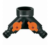 Sélecteur GARDENA 2 circuits d'arrosage - Filetage 33.3mm - 940-26