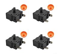 Sélecteur Rotatif Plastique 2 avec Boutons Sélecteur Rotatif(2 pin 10 gears)