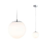 Selection Bathroom Luminaire En Suspension Led Gove Ip44 3000k 900lm 9w Chrome, Satiné