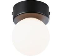 Selection Bathroom Plafonnier Gove IP44 G9 230V max. 20W gradable Noir mat#Satiné Noir mat#Satiné G