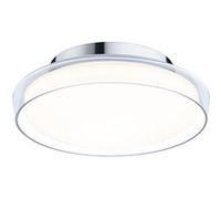 Paulmann 71078 plafonnier LED Selection Bathroom Luena IP44 3000K 600lm 230V 11,5W Verre, Chrome luminaire de salle de bain