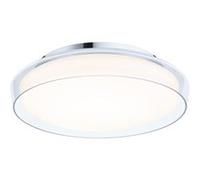 Selection Bathroom Plafonnier LED Luena IP44 3000K 860lm 230V 16,5W Verre#Chrome Verre#Chrome G