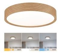 Selection Bathroom Plafonnier LED Tega IP44 White Switch 1200lm 230V 22,5W Esthétique bois Esthétique bois