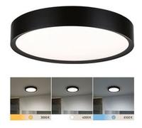 Paulmann Tega plafonnier 1x22.5 W noir 71086