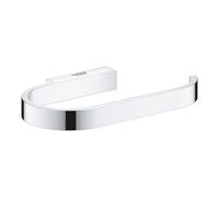 GROHE Porte-papier toilette Selection 41068000 StarLight Chrome, sans couvercle fixation murale