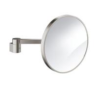 Selection Miroir cosmétique en verre et métal avec bras, grossissement x7, Supersteel (41077DC0)