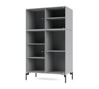 Montana Vitrine Ripple III 69.6x117.6x38 cm Fjord-pieds Black