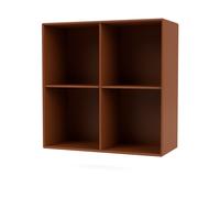 Montana Étagère SHOW 69.6x69.6 cm avec rail de suspension 146-Hazelnut