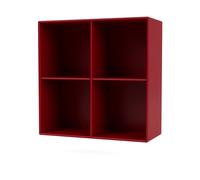Montana Étagère SHOW 69.6x69.6 cm avec rail de suspension 165-Beetroot