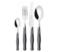 SELENE, Set de couverts 24 pièces, coffret en wengé, Casa Bugatti