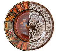Seletti - Assiette Multicolore