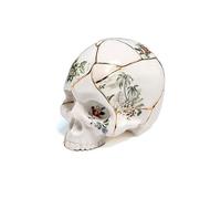 SELETTI Crâne en porcelaine KINTSUGI SKULL 09944