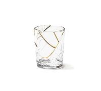 SELETTI "KINTSUGI Collection Assiettes inspirées par la technique japonaise, verre 09656