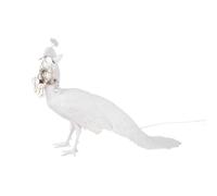 SELETTI lampadaire PEACOCK (Blanc - Résine)