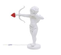 Cupid Table/ Lampadaire Blanc