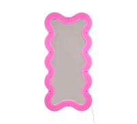 Seletti - Miroir lumineux avec prise Rose