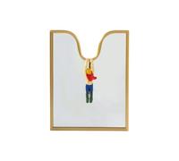 Seletti - Miroir mural Or