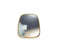 Seletti Papier Toilette Home Miroir Deux de Pique Doré/ Multicolore