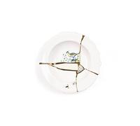 SELETTI set de 6 assiettes bols de soupe KINTSUGI 09621
