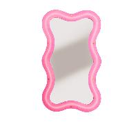 Seletti Supercurve Tiny Grand Miroir Rose