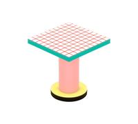 Seletti - Table carrée Multicolore