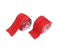 Self-Adhesive Zipper Tape 7ft Long for Tents(Red) | 2-pack pour value, 7ft length each, pour heavy-duty cloth, pour ideal for greenhouse barriers, easy entry exit