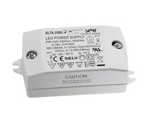 Self Electronics SLT6-500IL-4 Contrôleur LED à courant constant, 6 W, 500 mA, 3-12 V/CC, montage inflammable