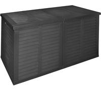 Self Import Agencies : Coffre de jardin, gris, 750 litres, 155 x 66 x 80 cm