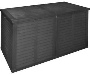 Self Import Agencies : Coffre de jardin, gris, 750 litres, 155 x 66 x 80 cm