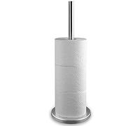 Self Import Agencies SUPPORT PAPIER TOILETTE EN INOX 15CM X H 45CM - EMBALLAGE DANS BOITE IMPRIMEE