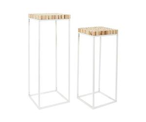 Sellette gigogne rondin (Lot de 2)