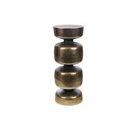 Sellette Totem en aluminium - - Or - Aluminium