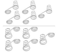 SellGood Ressorts métalliques Lot de 10 Piles AA AAA en métal, Ressort de Contact de Remplacement pour Batterie de télécommande(9x23)