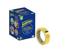 Sellotape "Doré" 24 mm x 66 m ruban adhésif (lot de 6)