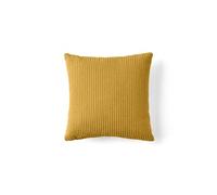 Selma - coussin - en velours côtelé - 50x50 cm - Jaune