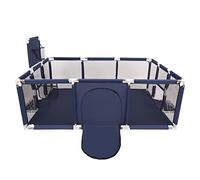 Selonis Parc Bébé SANS Balles Aire De Jeu Pliable Basket Football, Bleu Foncé