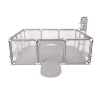 Selonis parc pour enfants grand terrain de jeu sans balles parc pour enfants, gris