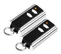 Selridasia Lot de 2 émetteurs portatifs de rechange pour porte de garage Normstahl RCU433-2K, EA433-2KS - Télécommande pour motorisation de porte de garage Normstahl Magic 600 / Magic 1000 / Ultra