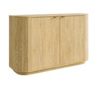SELSEY - Buffet 2 portes - 140cm - Chêne cremona torro