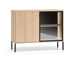 SELSEY - Buffet BARNEE - 107 cm - Chêne
