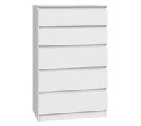 SELSEY - Commode MALWA - 70 cm - blanc