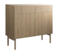 SELSEY - Commode NOLIE - 100 cm - Chêne