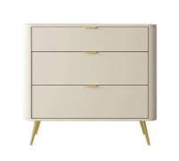 SELSEY - Commode OVAL - 92,4 cm - Beige