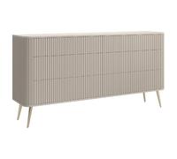 SELSEY - Commode OVARLO - 168 cm - Grege