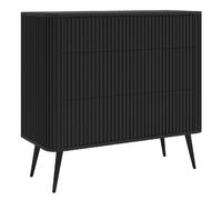 SELSEY - Commode OVARLO - 93,2 cm - Noir