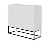 SELSEY - Commode VELDIO - 100 cm - Blanc