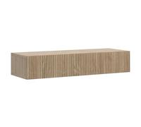 Selsey Console d'entrée Nolie – suspendue 90 x 17 cm avec tiroir à lamelles, chêne huilé