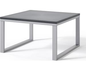 Selsey Dywilly - Table de jardin, aspect béton / piétement gris, 60x60 cm
